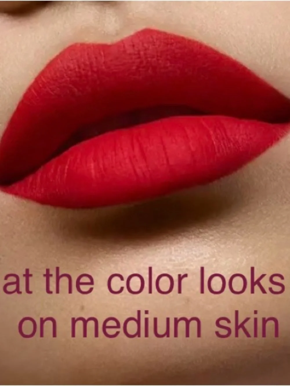 Rose Inc Velvet Matte Lip Cream - Deep Red NEW